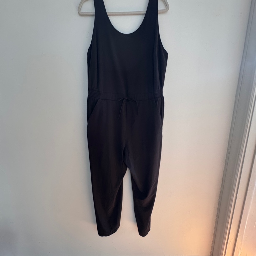 All in Motion Sleek Black Jumpsuit